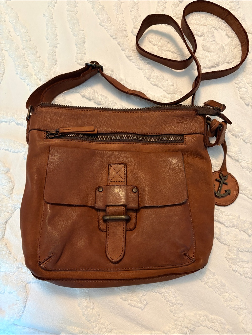 Harbour 2nd Leather Messenger Bag